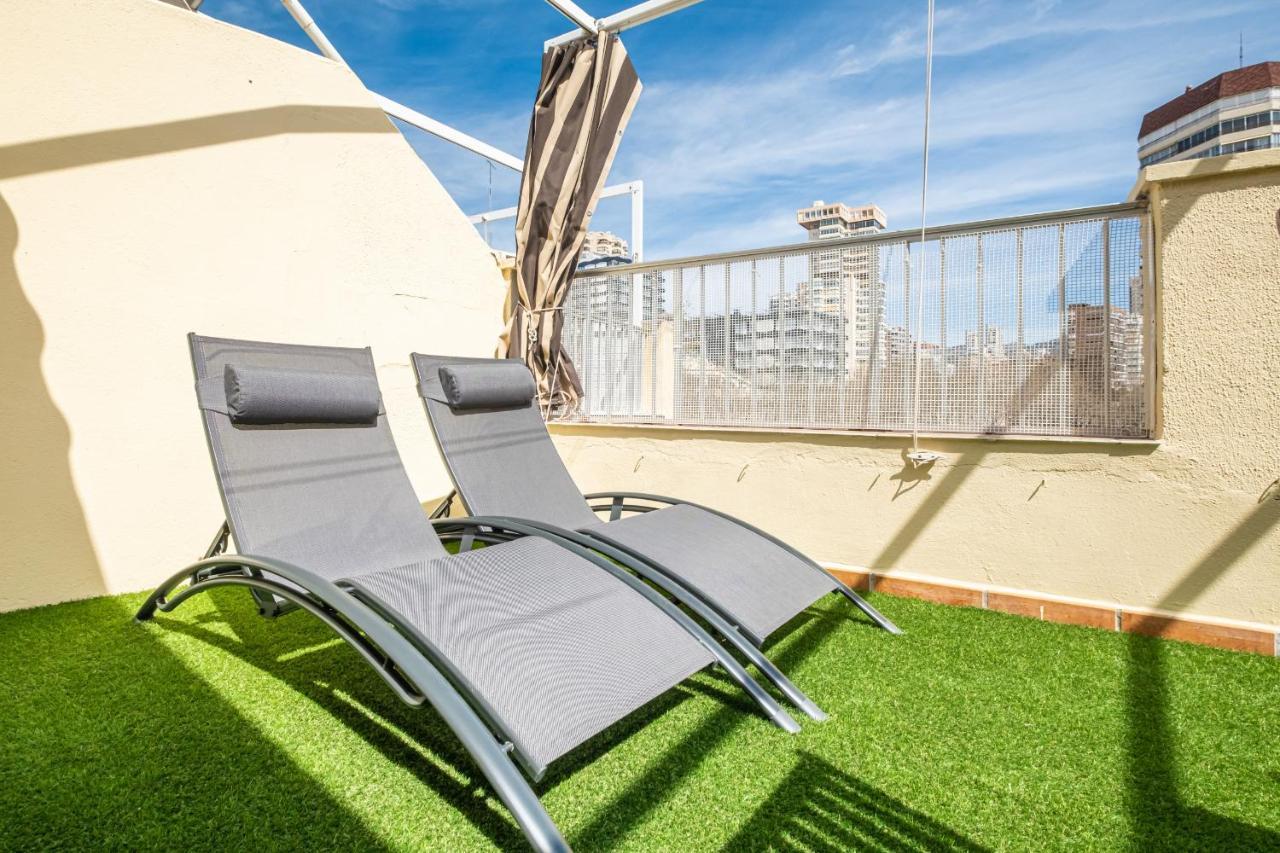 Penthouse Ancla 562 Levante Beach Бенідорм Екстер'єр фото